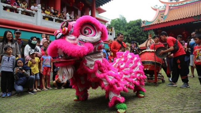 TMII Hadirkan Festival Pecinan untuk Meriahkan Perayaan Imlek, Ada Atraksi Barongsai