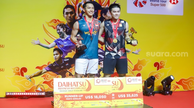 Daftar Pemain Unggulan yang Absen di Indonesia Masters 2026, Tak Hanya Jonatan Christie