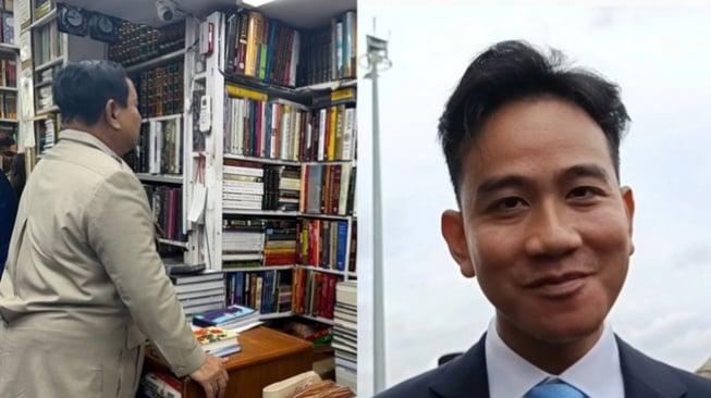 Prabowo Posting Foto di Toko Buku India, Gibran Rakabuming Kena Sentil: Nyindir Wapres?