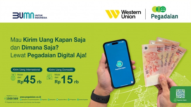 Kini Kirim Uang Ke Luar Negeri Sat Set Tanpa Ribet, Melalui Pegadaian Digital