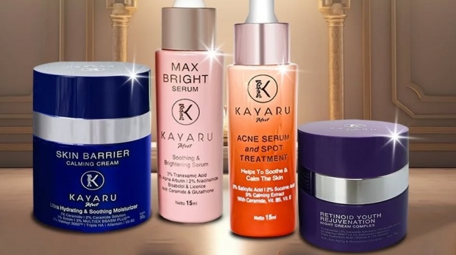Produk skincare Maia Estianty, KAYARU Mest. [Instagram/@kayaru_mest]