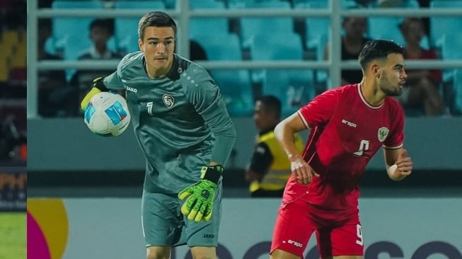 Para pemain Timnas Indonesia U-20 saat menghadapi Suriah U-20 dalam turnamen persahabatan bertajuk Mandiri U-20 Challenge Series. [Dok. Instagram/@timnasindonesia]