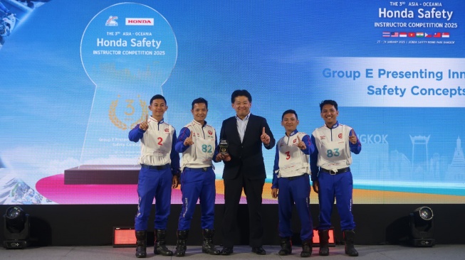 Instruktur Safety Riding Astra Honda Kembali Raih Prestasi di Kompetisi Level Asia & Oceania