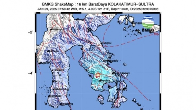 Kolaka Timur Diguncang Gempa Susulan ke-125, Kapan Berakhir?