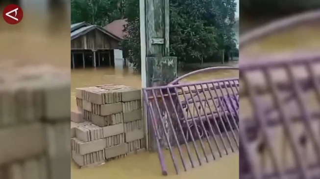 Banjir Rendam 6 Desa di Kapuas Tengah, Ribuan Jiwa Terdampak!