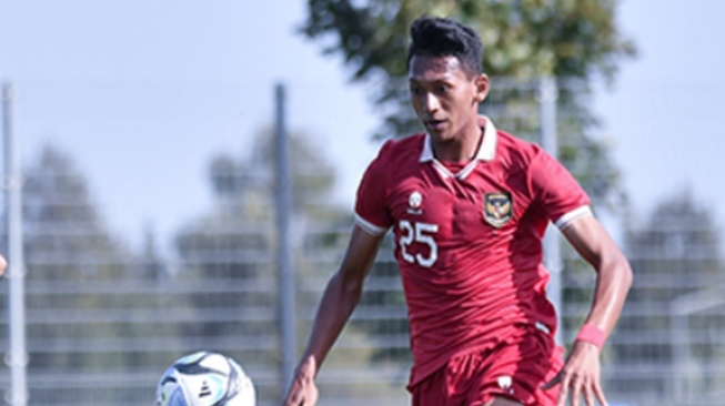 Pemain Timnas Indonesia U-20, Aulia Rahman. (Dok. Persita Tangerang)