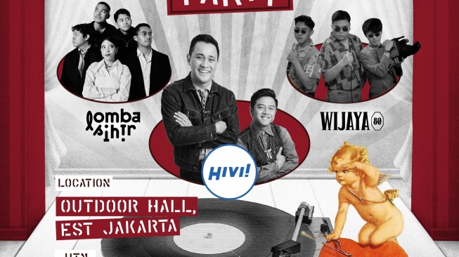 HIVI!, Wijaya80 dan Lomba Sihir Siap Meriahkan HarmoniEST Party