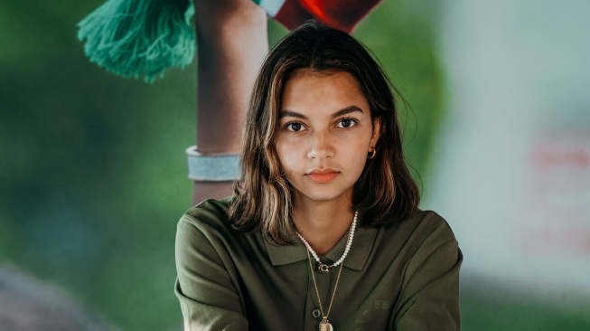 Penyerang keturunan milik Timnas Putri Indonesia, Estella Loupatty direkrut klub besar Belgia, Zulte Waregem Women. [Dok. IG/@estellaloupatty]
