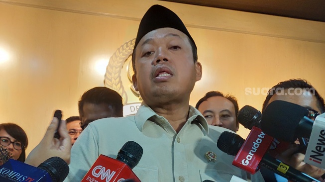 Menteri ATR/BPN Nusron Wahid. (Suara.com/Lilis Varwati)