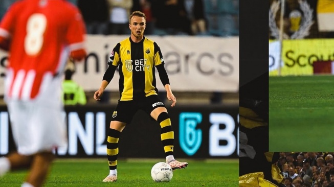 Siapa Justin Bakker? Sepupu Mitchel Bakker di Vitesse, Bisa Bela Timnas Indonesia?