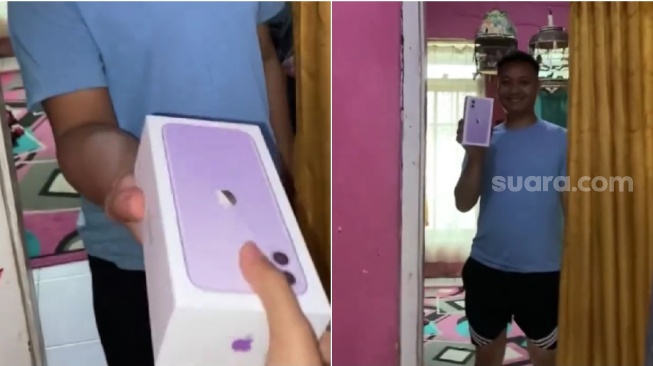 Video Viral Kakak Belikan Iphone untuk Sang Adik Hingga Cekcok dengan Istri