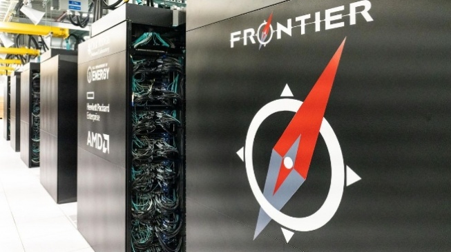 Superkomputer Frontier [Carlos Jones/ORNL/U.S. Department of Energy]