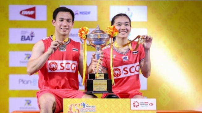 Bass/Supissara Juara Thailand Masters 2025, Dejan/Fadia Runner Up
