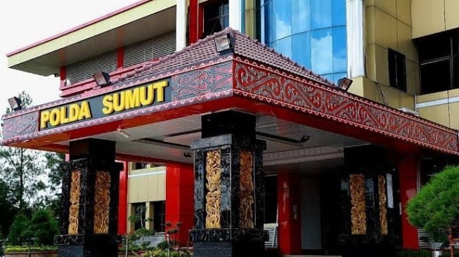 Mapolda Sumut. [dok Polda Sumut]