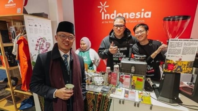 Kenalkan Kopi Indonesia Pada Dunia, GoTo Bawa Makmur Jaya Coffee ke Indonesia Pavilion, World Economic Forum 2025