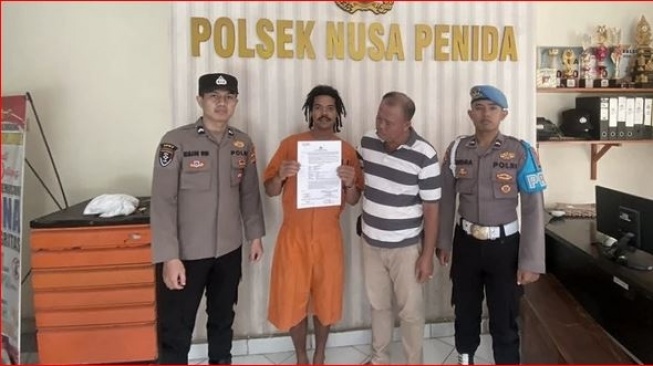 WNA Prancis Ini Hendak Jual Motor Curian di Nusa Penida Dengan Harga Tak Wajar