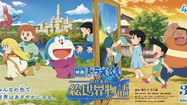 Siap Berpetualang, Film Doraemon: Nobitas Art World Tayang 7 Maret 2025