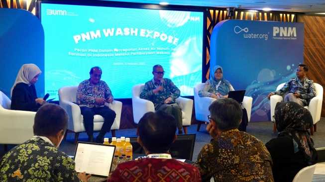 PNM berkolaborasi dengan Water.org untuk membahas dampak nyata program ini terhadap masyarakat (Dok: PNM)