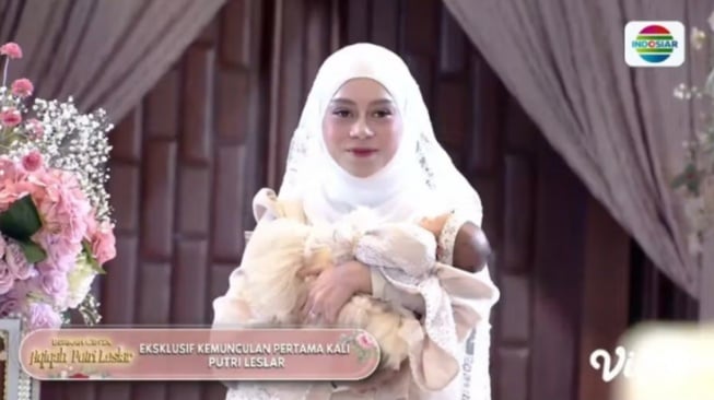 Potret Akikah Baby Leshia. (YouTube/Indosiar)