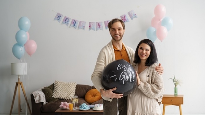 Ilustrasi gender reveal. (Freepik)