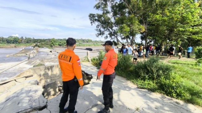 BPBD: Penanganan Darurat DAM Rusak di Sekitar Jembatan Srandakan dikerjakan BBWSSO