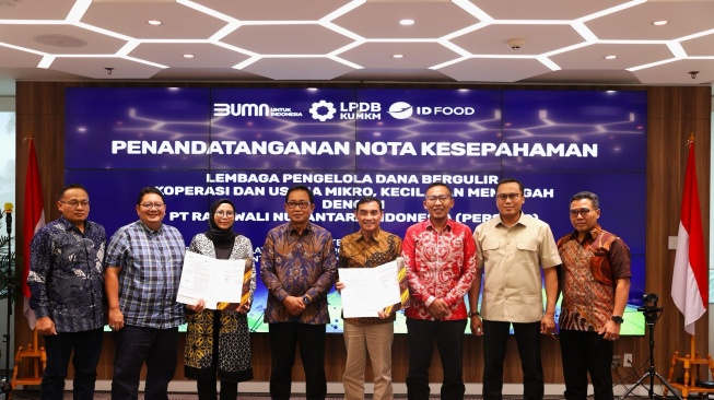 LPDB-KUMKM dan ID FOOD Bersinergi Perkuat Sektor Pangan Nasional