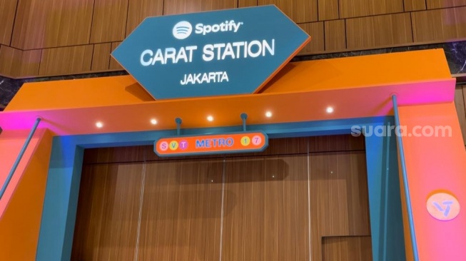 Pop up Carat Station Jakarta yang diadakan di Pondok Indah Mall 3, Jakarta Selatan 