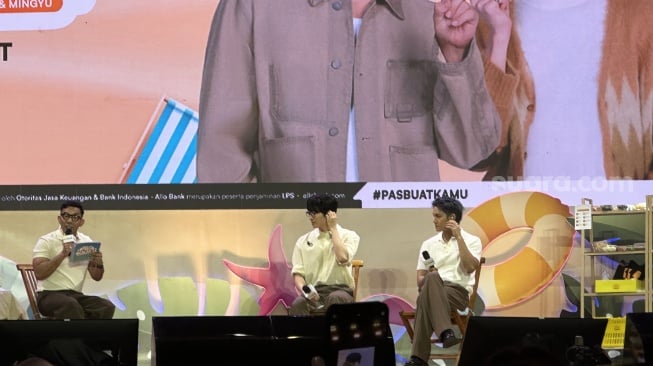 Kebahagiaan Mingyu dan Wonwoo Seventeen Tampil di Allo Bank Hangout Jakarta: Good Bye Sayang