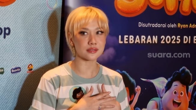 Bunga Citra Lestari di XXI Plaza Senayan, Jakarta, Rabu (12/2/2025). [Suara.com/Adiyoga Priyambodo]
