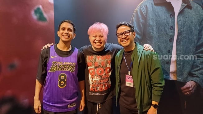 Ngefans Berat, Andovi dan Jovial Da Lopez Meriahkan Acara Linkin Park Night