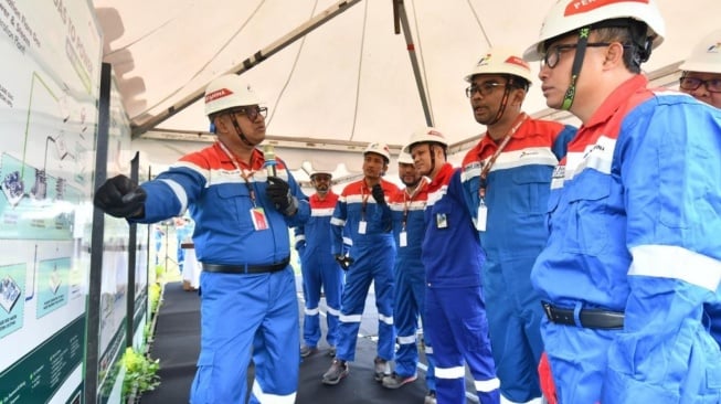 Dorong Energi Bersih, Pertamina Manfaatkan Gas Suar Kilang Menjadi Listrik