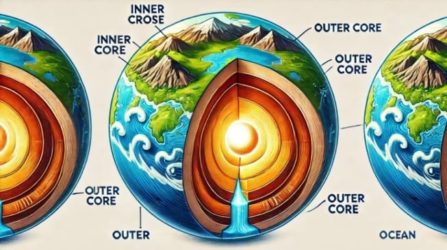 Inti Bumi Berubah Bentuk? Ini Penjelasan Para Ilmuwan