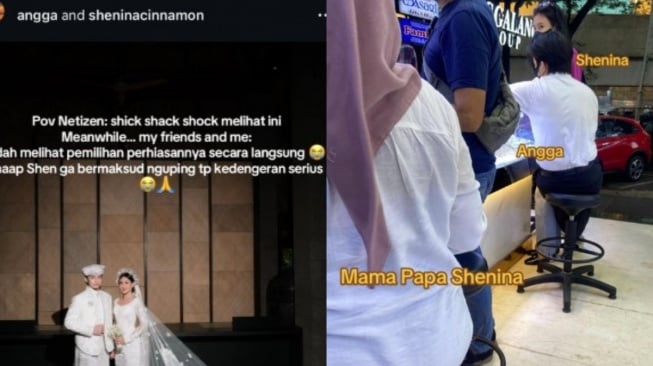 Nikah Mewah di Bali, Perhiasan Angga Yunanda dan Shenina Ternyata Beli di Blok M?