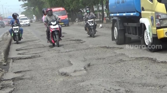 Berat! Imbas Efisiensi, Anggaran Perawatan Jalan di Jateng Dipangkas hingga 70%, Perbaikan Tergopoh-gopoh