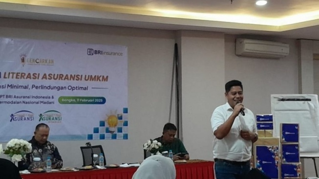 BRI Insurance Edukasi Asuransi Digital untuk Pelaku Usaha Ultra Mikro di Babel