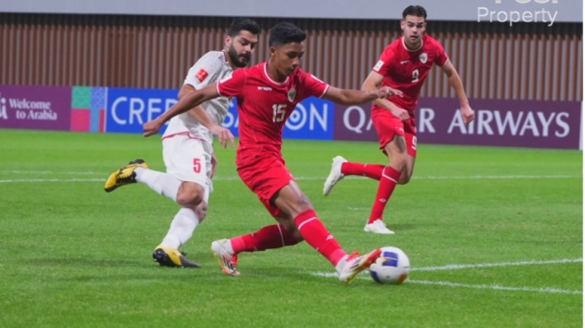 Pertandingan antara Timnas Indonesia U-20 melawan Iran di laga pembuka Piala Asia U-20 (pssi.org)