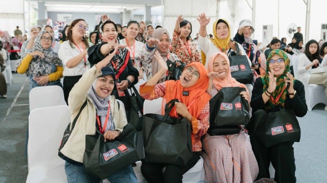 Lebih dari 400 Ibu-Ibu dari daerah Malang Raya hadir dalam pelatihan perdana ‘Emak-Emak Matic’ sebelum hadir di 11 kota lainnya di Indonesia (Dok: Pribadi)