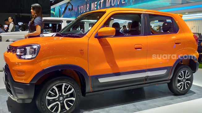 Suzuki S Presso di IIMS 2025, harganya di bawah Rp 200 juta (Suara.com/Iman Firmansyah)