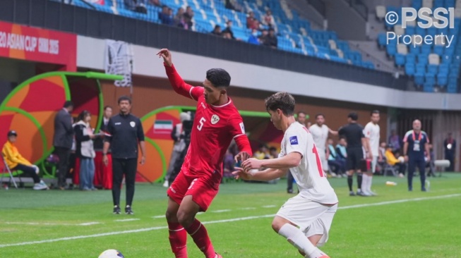 Pertandingan Timnas Indonesia U-20 vs Iran di matchday pertama Grup C Piala Asia U-20 2025 (Dok. PSSI)