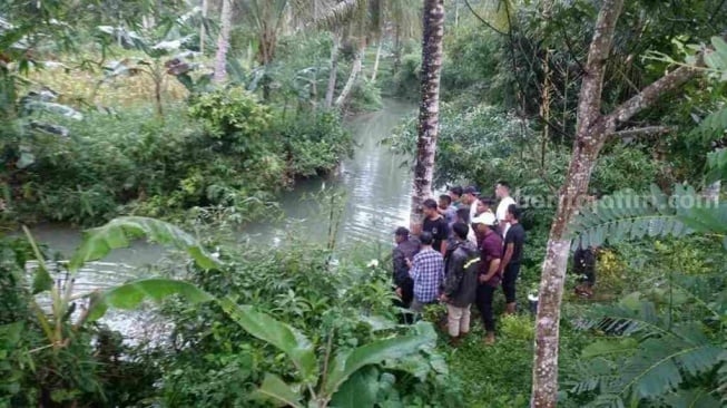 Kronologi Remaja Tewas Tenggelam  Saat Mancing di Sungai Krekel Bantul Malang