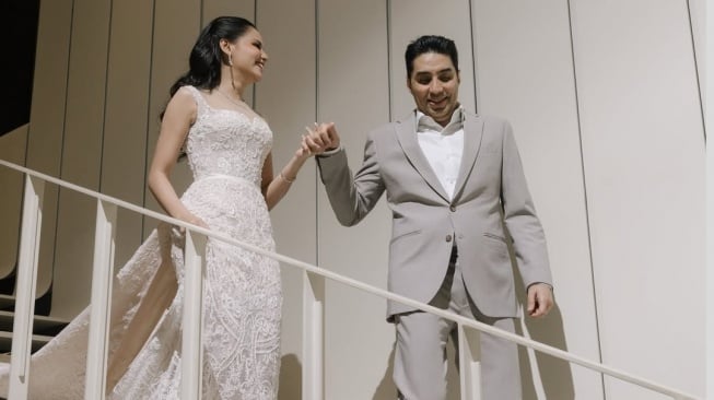 Pernikahan Yunita Siregar dengan Wicky Victor Olindo (Instagram)