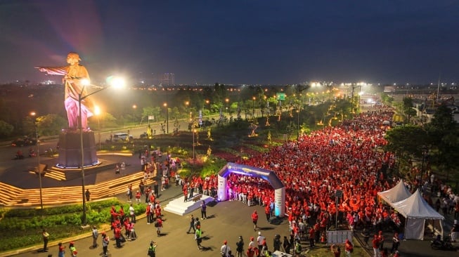 Ribuan Peserta Meriahkan Funwalk 5K di Gate 1 PIK2