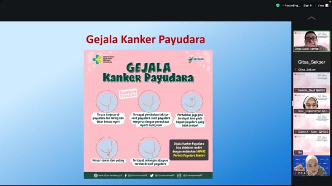 Peringati Hari Kanker Sedunia, Brantas Abipraya Perkuat Kesadaran dengan Webinar Deteksi Dini