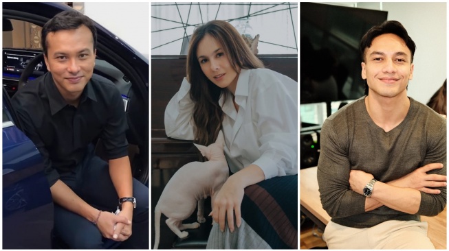 Kolase Wulan Guritno, Nicholas Saputra, dan Jefri Nichol (Instagram)