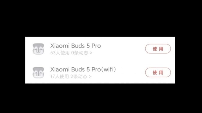 Bocoran Xiaomi Buds 5 Pro. [Xiaomitime]