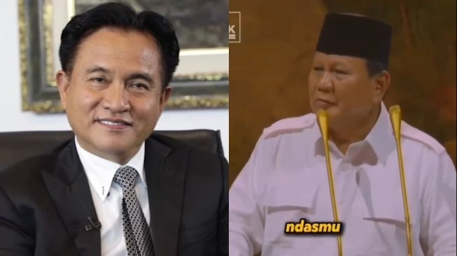 Reaksi Menko Yusril Mahendra Saat Dengar Guyon 'Ndasmu' Prabowo Disorot: Nggak Ketawa Lho...