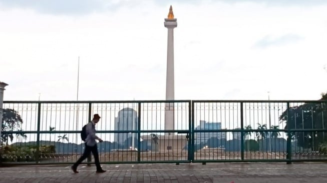 Pengelola Tutup Monas untuk Umum Saat Acara Pelantikan Kepala Daerah