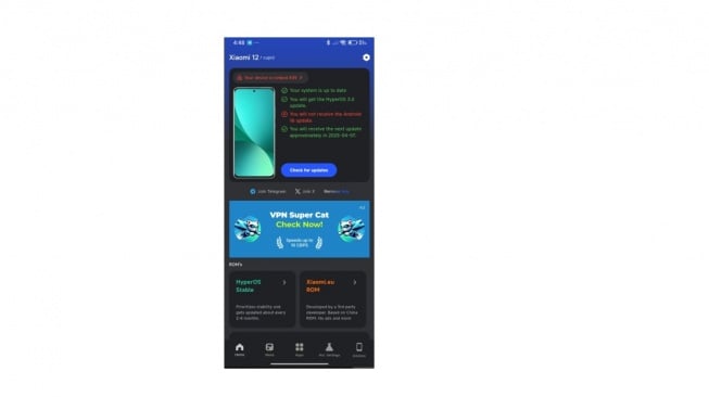 Pembaruan HyperOS 2.1 di HyperOS 2. [Xiaomitime]