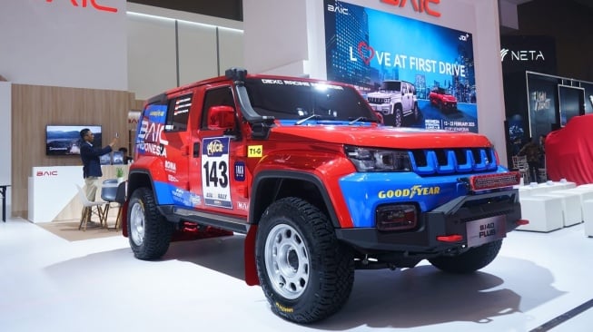 Modifikasi BAIC BJ40 Plus Siap Turun ke Ajang Balap Rally Internasional