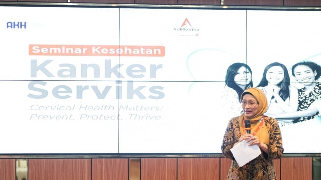 Seminar ini bertujuan untuk meningkatkan kesadaran (awareness) mengenai bahaya Kanker Serviks, pentingnya screening test, serta upaya pencegahan melalui vaksinasi HPV (Dok: Telkom)